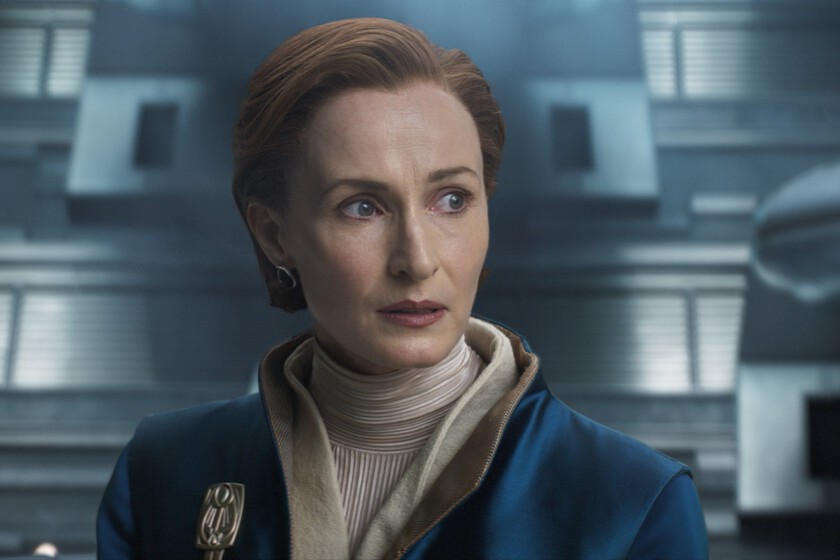 "Su única arma es su voz". Genevieve O'Reilly explica el discurso crucial de Mon Mothma en 'Andor'