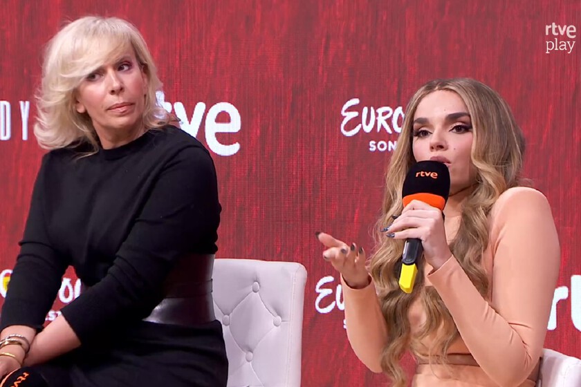 Melody afirma que no puede hablar de política en Eurovisión... pero TVE y el resto de candidatos demuestran lo contrario