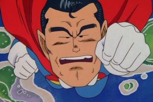 Superman se coló varias veces en la obra de Akira Toriyama, e incluso se transformó en Super Saiyan para defender a Arale (aunque salió regular)