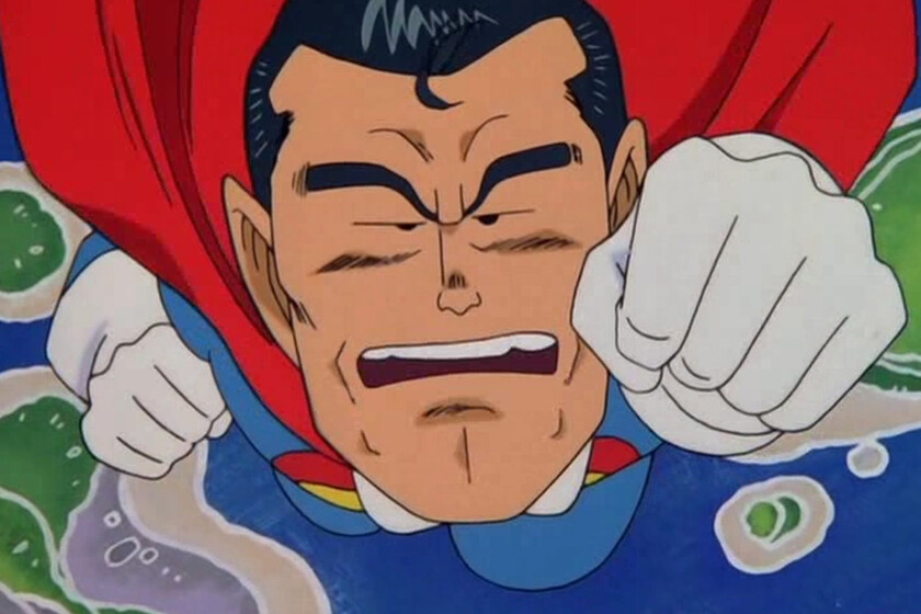 Superman se coló varias veces en la obra de Akira Toriyama, e incluso se transformó en Super Saiyan para defender a Arale (aunque salió regular)