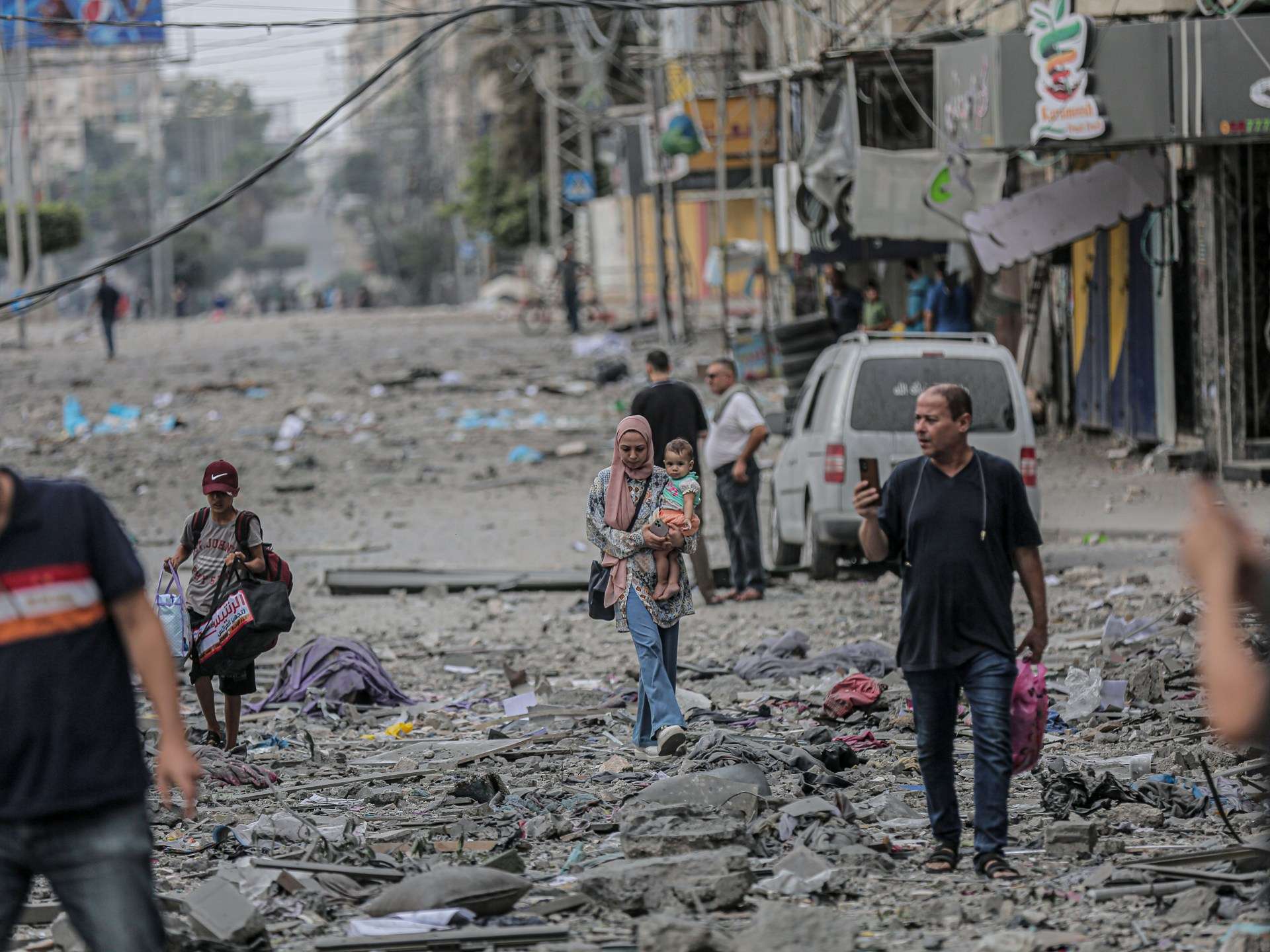 Israel emite orden de evacuación a poblado vecindario en Gaza