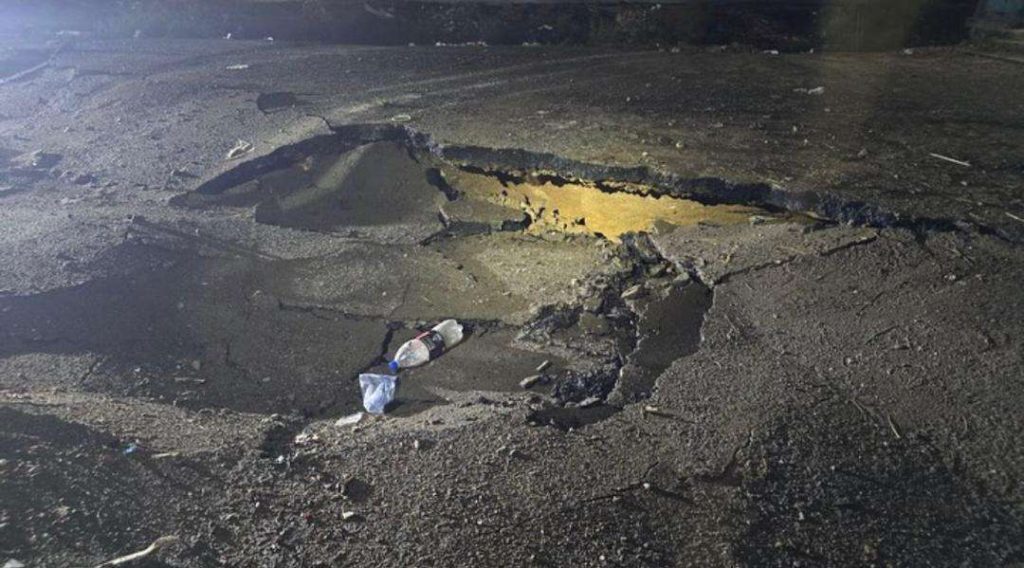 Atienden hundimiento en Pinto Salinas