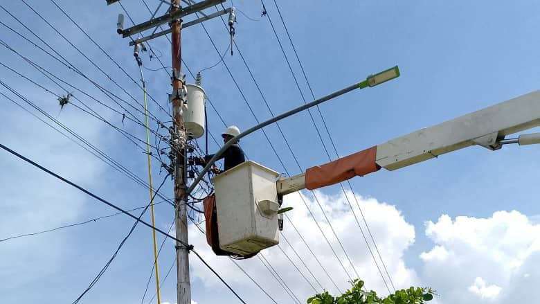 Colocaron puntos de luz en vías expresas de los Valles del Tuy