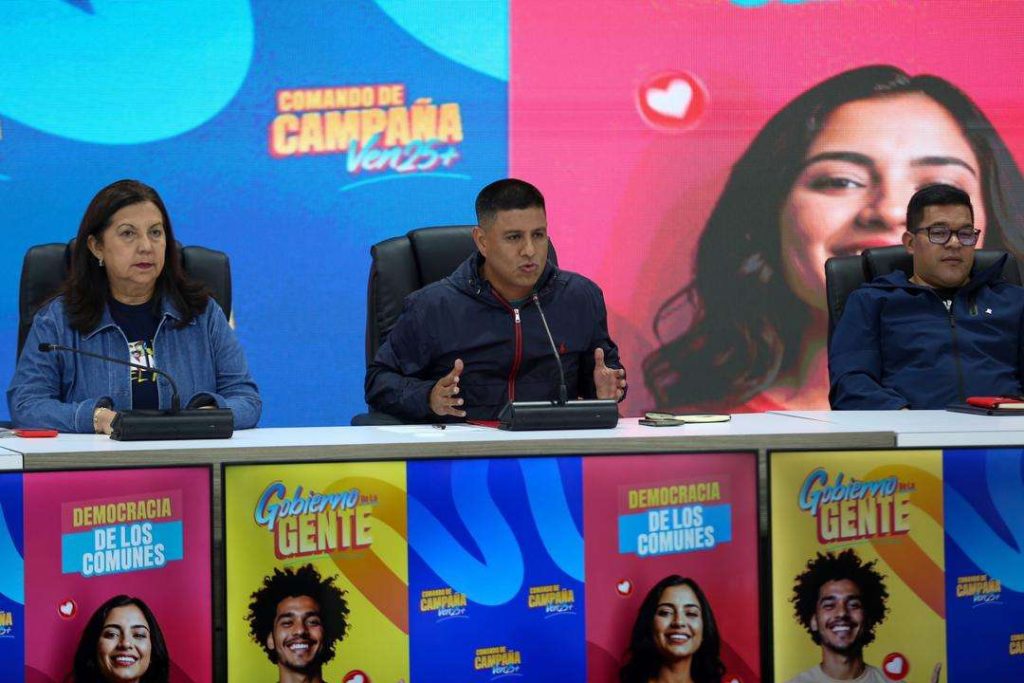Comando de Campaña VEN25+ felicita la organización del pueblo en Simulacro Electoral