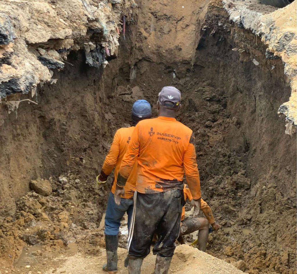 Construyen 212 metros de colector de aguas servidas en Cumaná