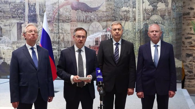 Delegación rusa da sus primeros comentarios tras la reunión con Ucrania (Declaración Completa)