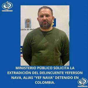 Detenido en Colombia Yeferson Nava, alias "Yef Nava"