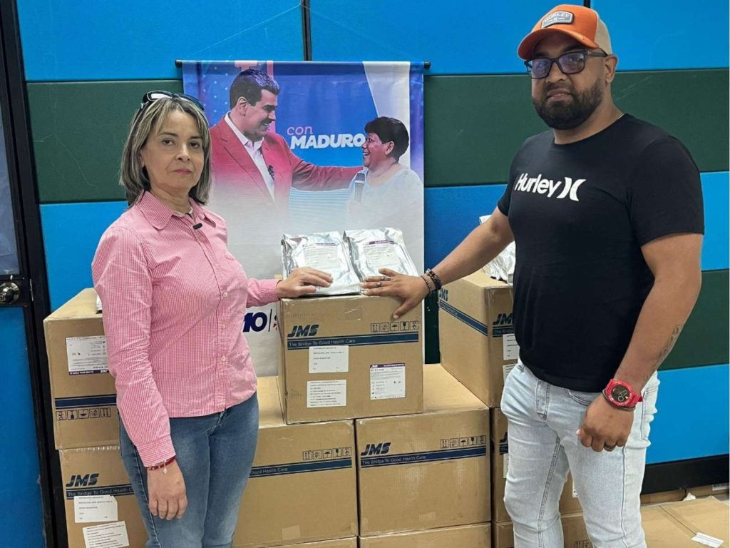 Donan 840 bolsas de sangre al Hospital Central de Maturín