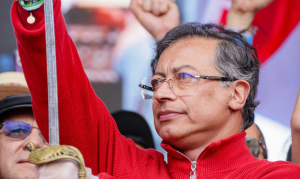 Así fue el llamativo momento