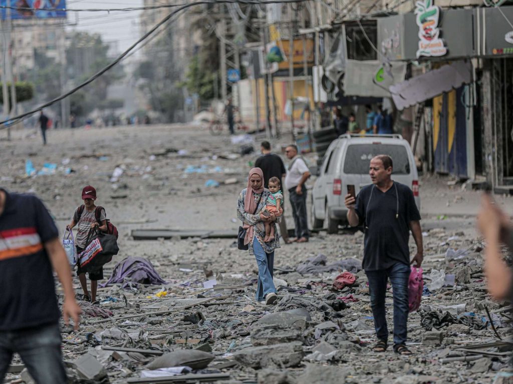 Israel emite orden de evacuación a poblado vecindario en Gaza