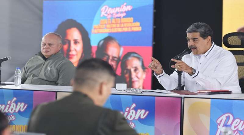 Maduro insta a Colombia crear una zona para el desarrollo económico en paz