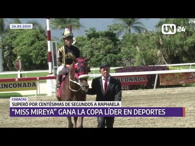 Miss Mireya se coronó en la Copa Líder en Deportes