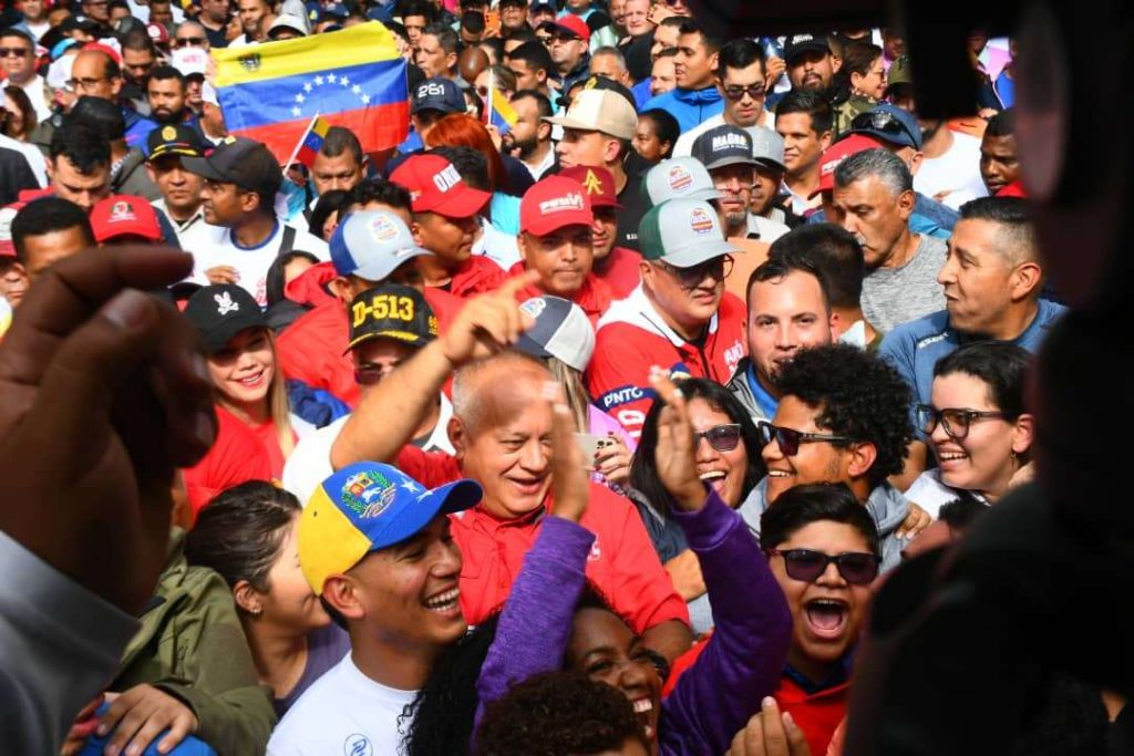 PSUV convoca marcha en Caracas para celebrar victoria del 25 de mayo