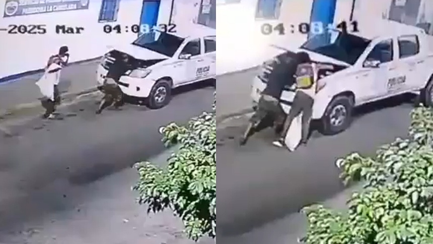 El insólito robo de una patrulla en plena sede policial en Caracas