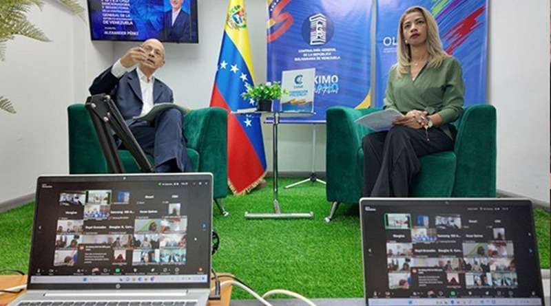Realizan seminario virtual que consolida rol de Venezuela para el control fiscal