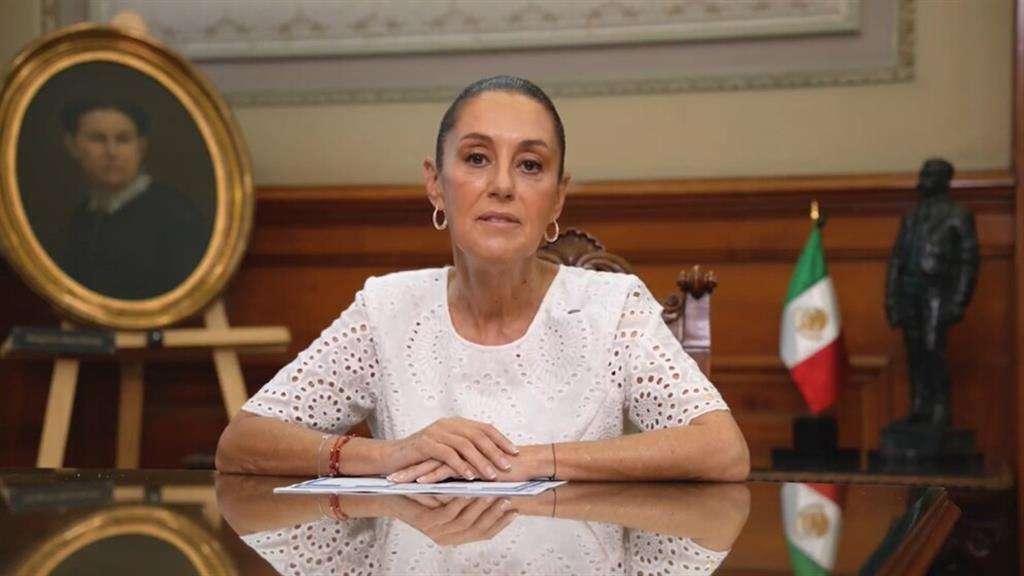 Sheinbaum llama a participar en histórica elección judicial de México