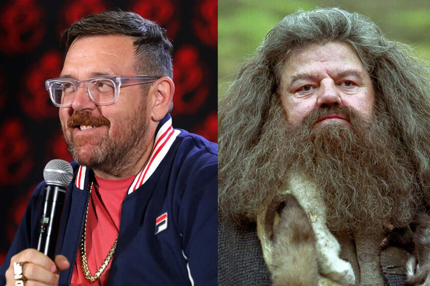 "Nunca intentaré ser él". Nick Frost tiene claro cómo ser Hagrid en 'Harry Potter' pero reconoce lo abrumador que es sustituir al actor de las películas