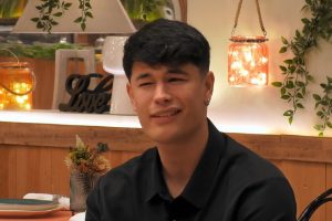 Hasta la redactora de 'First Dates' se queda estupefacta cuando un soltero de Madrid cambia de opinión a última hora. "¡Pues a mí me has dicho que sí!"