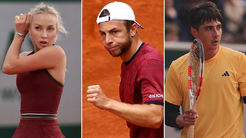 El triángulo amoroso que cautiva al mundo del tenis y generó una revolución en Roland Garros
