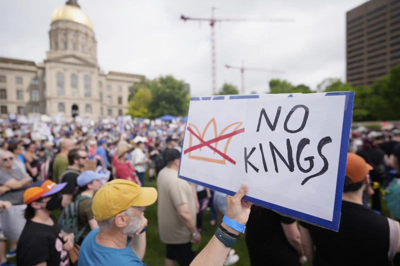 Masivas protestas contra Trump en los Estados Unidos (No Kings)