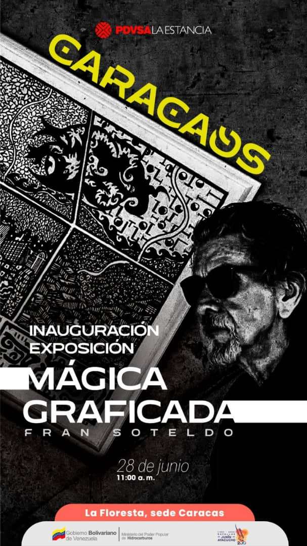 "Caracaos, mágica graficada" inaugura este sábado en Pdvsa La Estancia