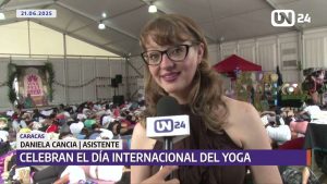 Caraqueños celebran el Día Internacional del Yoga