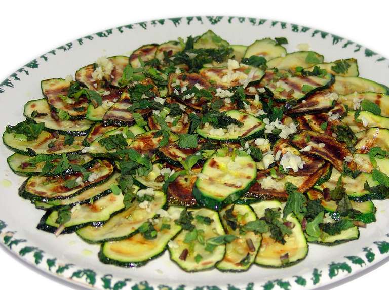 Carpaccio de calabacín - Últimas Noticias