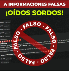 Ministerio de Salud pide no dejarse llevar por rumores sobre presunto brote de covid