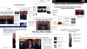 Así reaccionó la prensa mundial al ataque de EEUU a Irán