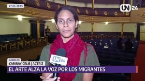 El arte alza la voz por los migrantes venezolanos