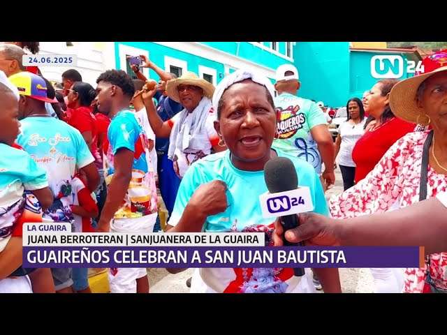 Guaireños celebraron a San Juan Bautista