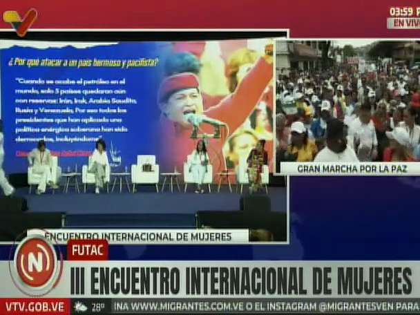 III Encuentro Internacional de Mujeres se extenderá hasta el 26 de junio