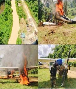 La Fanb destruyó ocho aeronaves en Amazonas