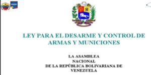 Ley para el desarme: Un compromiso para garantizar la paz