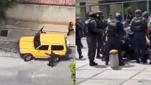 Autoridades se pronuncian tras el encontronazo entre la PNB y PoliChacao