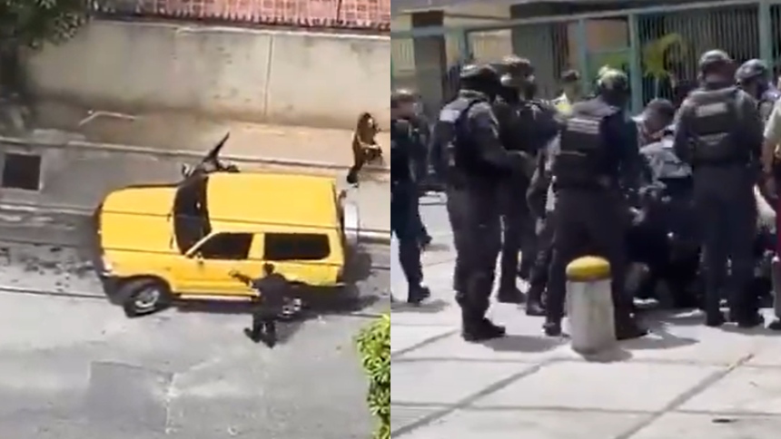 Autoridades se pronuncian tras el encontronazo entre la PNB y PoliChacao