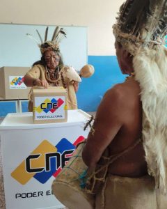 Presidente Maduro celebra participación indígena en elección de este domingo