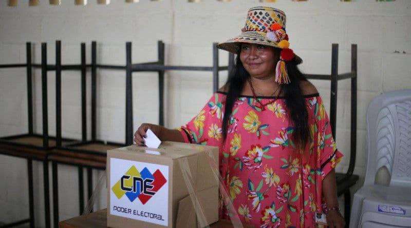 Pueblo indígena participa para elegir a representantes en la AN y legislativos