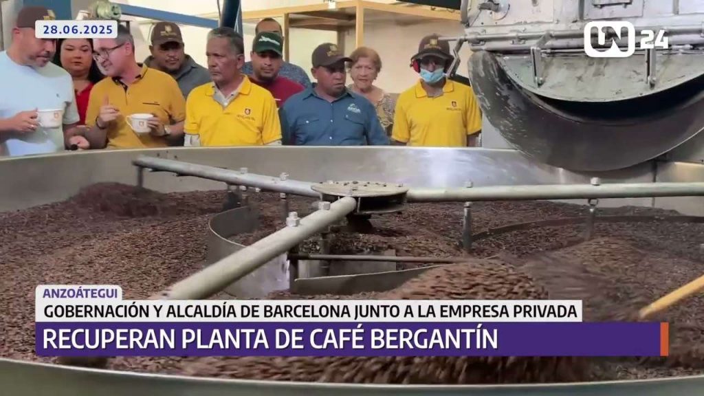 Recuperan planta de café en Anzoátegui