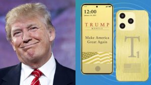 Donald Trump lanzó su propio smartphone