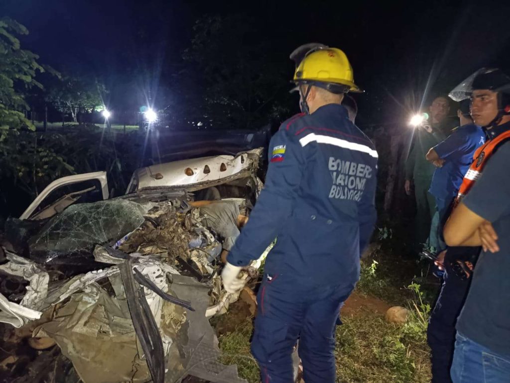 Tres fallecidos deja accidente vial en la carretera Barinas-San Cristóbal