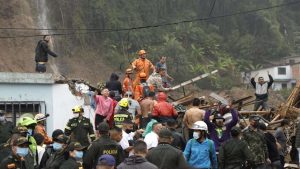 Van 13 fallecidos por las severas lluvias en Colombia