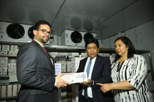 Venezuela dona a Bolivia 100.000 dosis de vacuna contra el sarampión