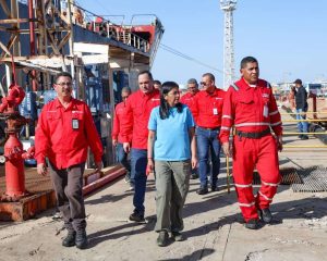 Vicepresidenta Delcy Rodríguez inspeccionó Centro de Refinación Paraguaná