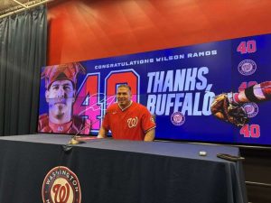 Wilson Ramos firma su retiro con los Nacionales de Washington