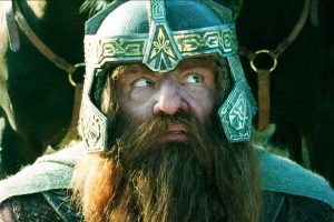 La frase más mítica de Gimli fue realmente un acto reflejo de su actor durante el rodaje de 'El señor de los anillos'. Peter Jackson decidió dejarla en la película