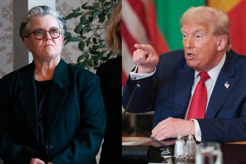 Donald Trump cree que Rosie O'Donnell es una amenaza para la humanidad y se plantea revocar su ciudadanía. La actriz no se ha cortado con su respuesta