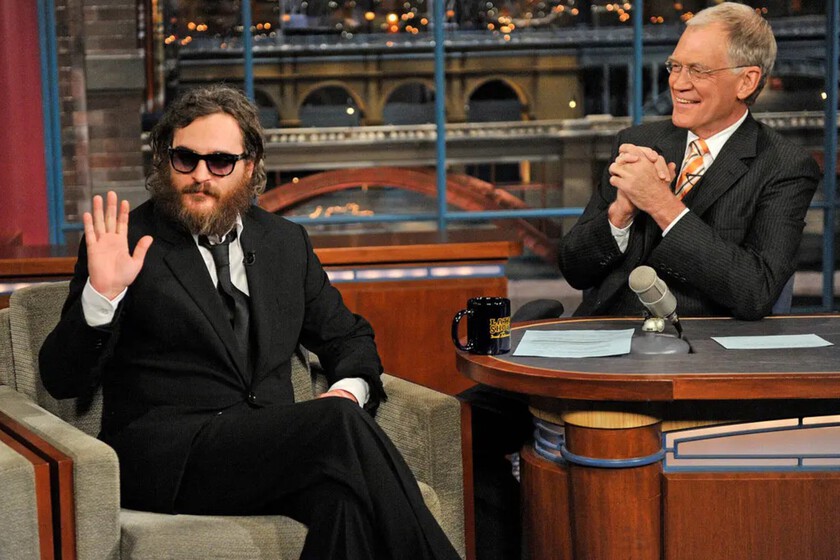 la entrevista con Letterman por 'I'm Still Here'