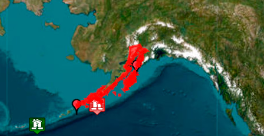 Autoridades emitieron alertas de tsunami