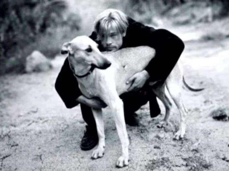 Brad Pitt recuerda con cariño a Blanco, un perro que adoptó en Argentina